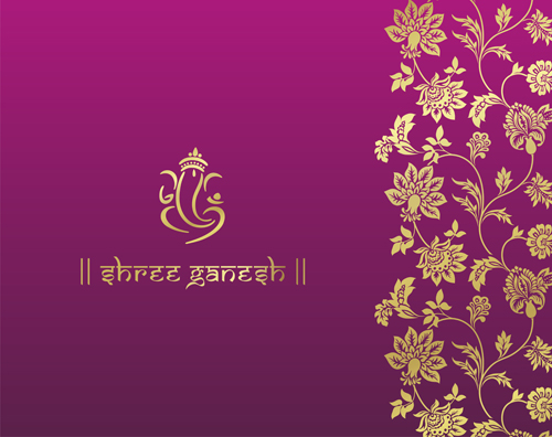 Royal ornaments floral luxury background vector 07  