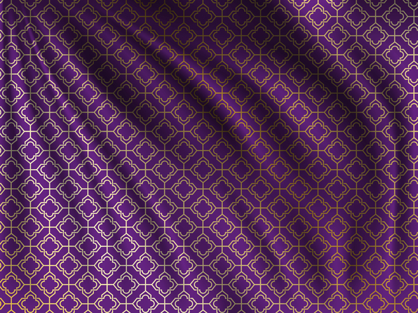 Seidengewebe Muster Design Vektor 08  