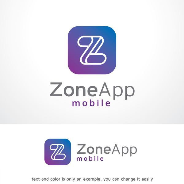 Zone App Logo vector  