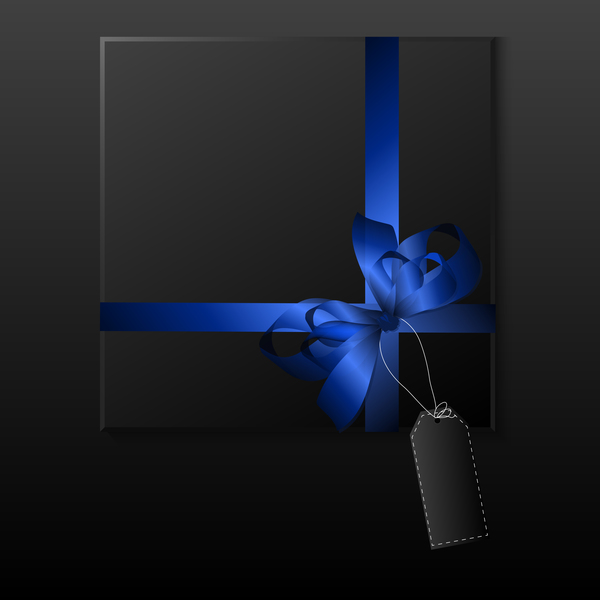 Роскошный квадрат подарок коробка шаблон вектор 08  
