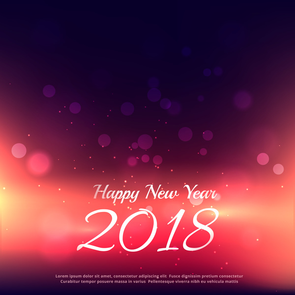 Hintergrund-Vektormaterial des Hintergrundes 2018 neues Jahr  