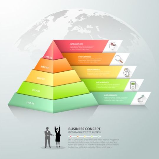 Business infographic kreativ design 4430  