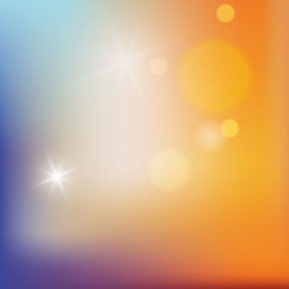 Colorful blurred background with halation effect vector 05  