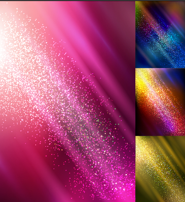 Colorful sun ray background vector 04  