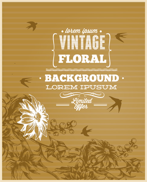 Huge collection of Vintage background vector 17  