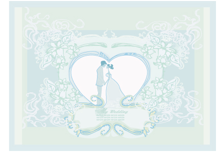 Creative Wedding backgrounds design vector 04  