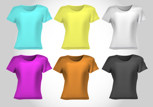 Different Clothes art design vector graphics 03  