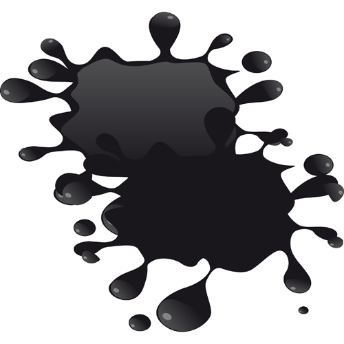 Paint drop textured vector material 01  