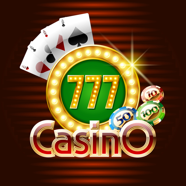 casino combi background vector  
