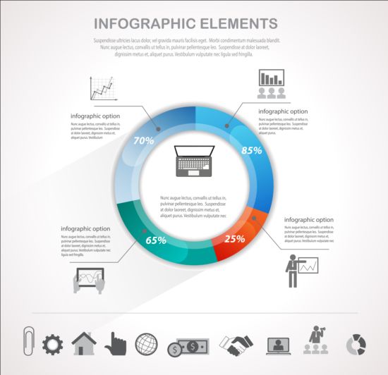 Business infographic kreativ design 4402  