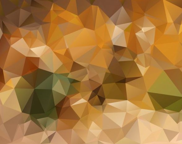 色の多角形の幾何学的な背景のベクトル 03  