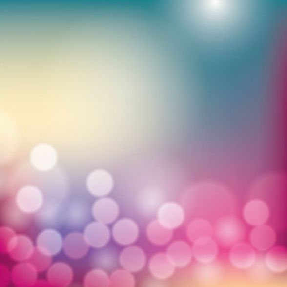 Colorful blurred background with halation effect vector 04  