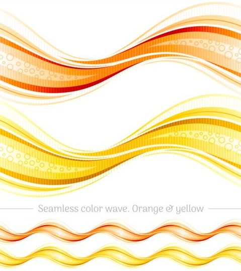 Vecteur abstrait d’onde de couleur sans soudure 02  