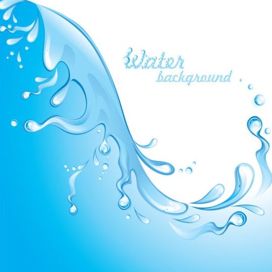Vatten abstrakt bakgrund vektorer 01  