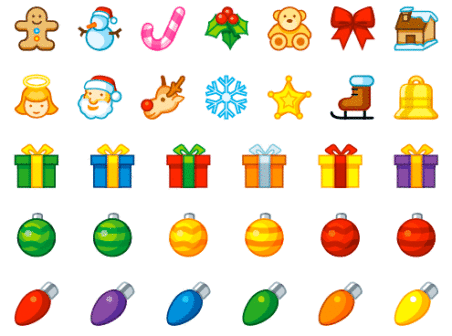 Free Christmas Holiday Vector icons  