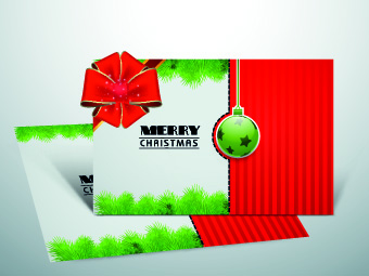2014 cards christmas design vector 02  