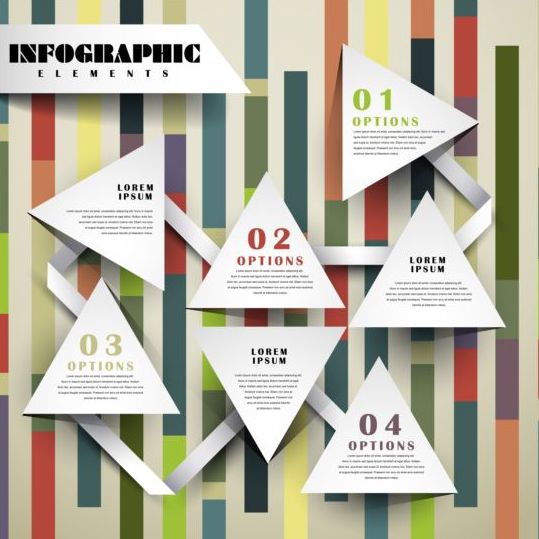 Astratto 3D infographics design vector 08  