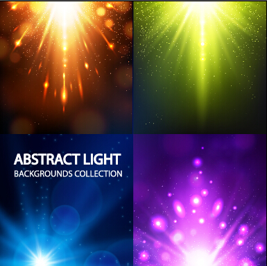 Abstract light background vector material 01  