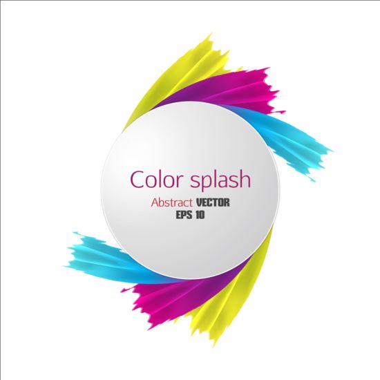 Colore Splash astratto sfondo 02  