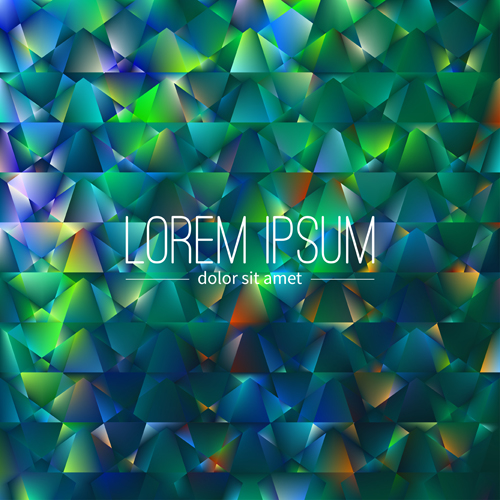 Polygon debris modern background vector 05  