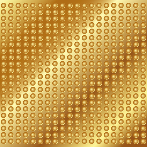 Shiny golden metallic vector background material 02  