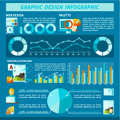 Business Infographic creative design 3022  