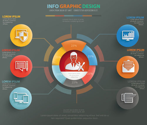 Business Infographic creative design 3825  