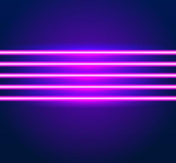 Neon lights shining background vector 06  