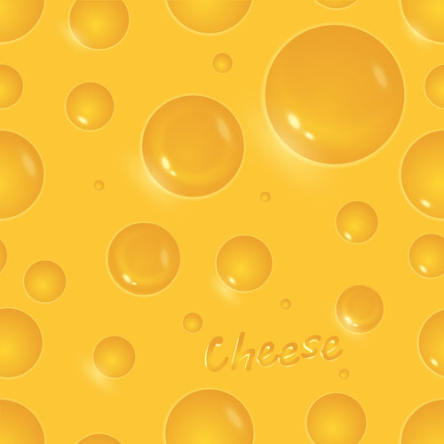 Shiny yellow cheese background vector 06  