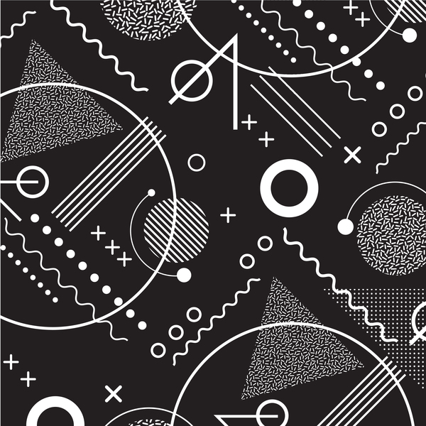 Symbol and abstract seamless pattern vector 03  