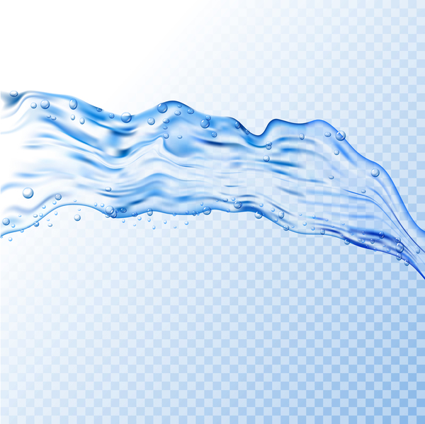 Water wave illustration vectors 05  
