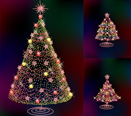 christmas tree vectors  