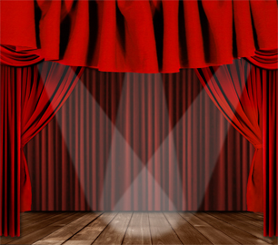 luxurious Red Curtain vector 02  