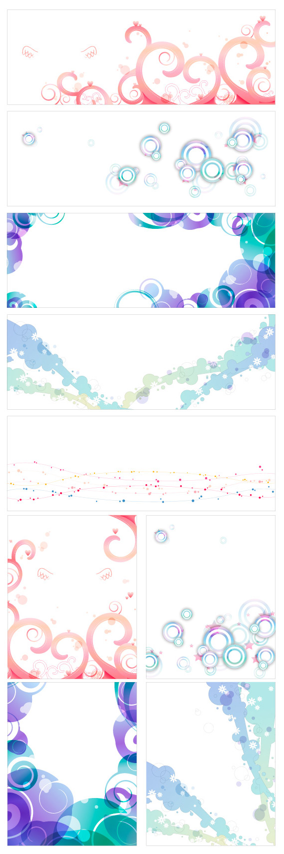 Watercolor pattern background  