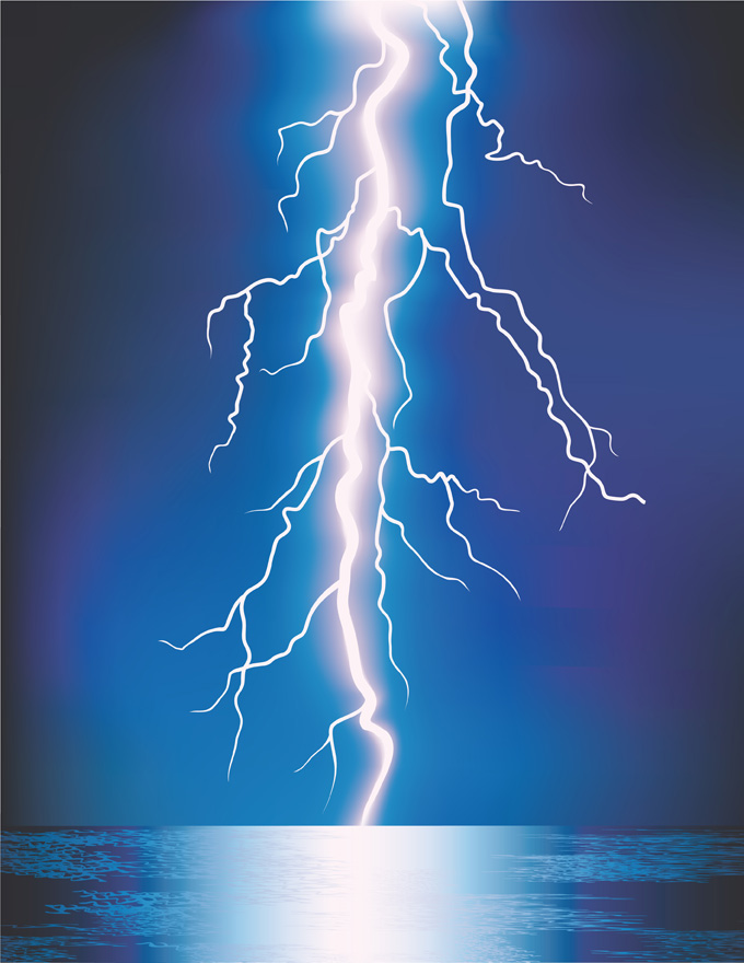 Bright lightning background vector design 04  