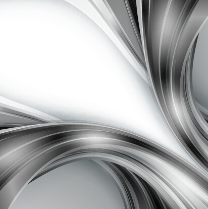 Chrome wave with abstract background vector 16  