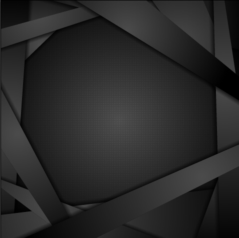 Modern svart bakgrund vektor material  