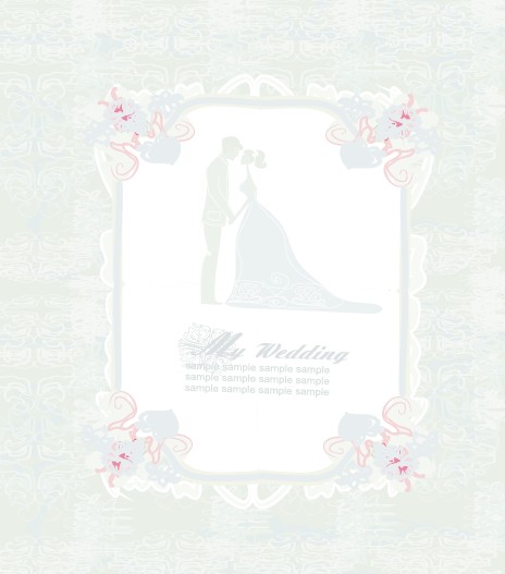 Creative Wedding backgrounds design vector 02  