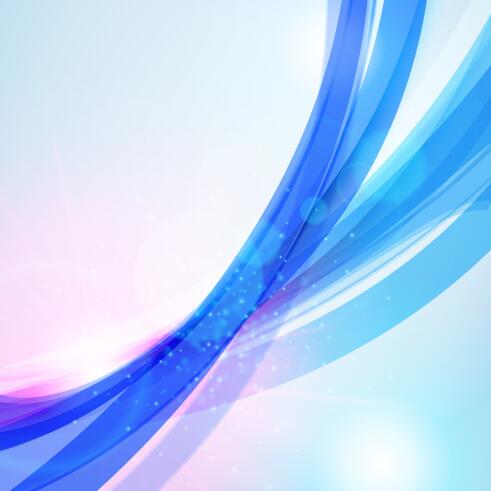 Blauen Wellenlinien mit abstrakten Hintergrund Vektor-02  
