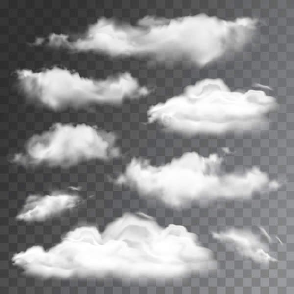 Cloud illustration design vector 02  