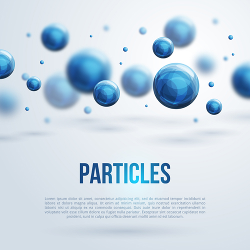 Particle tech background design vector 03  