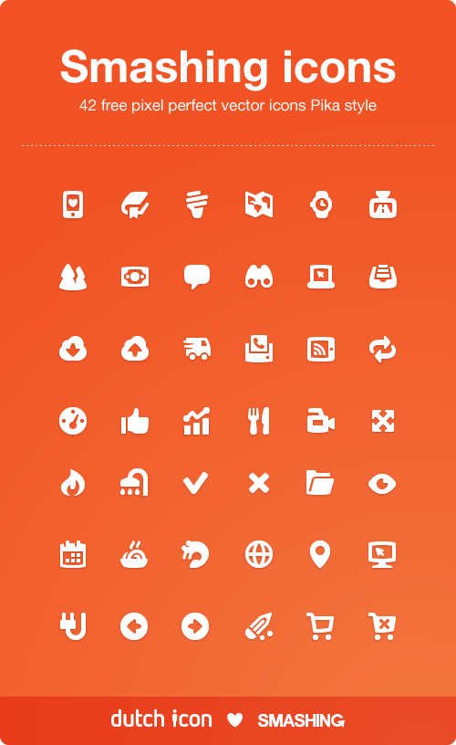 42 kind smashing icons  