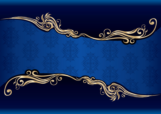 Shiny black and blue vector backgrounds 02  