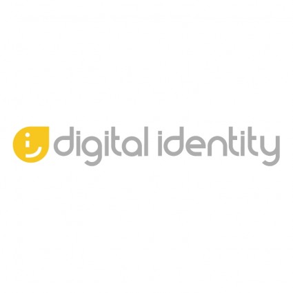 Digital identity vector logos  