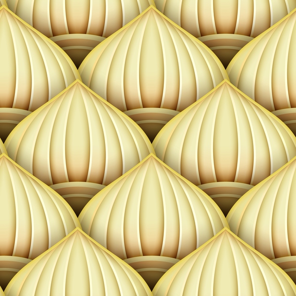 luxury golden decorative pattern vectors material 06  