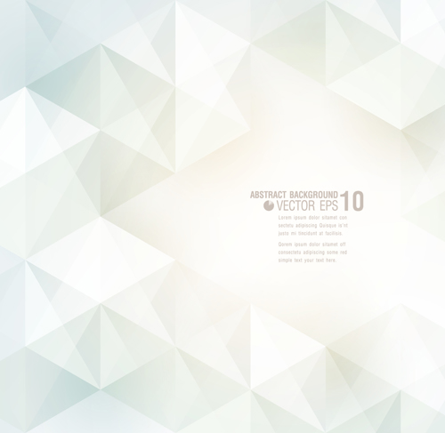 3D polygonal modern background vector 05  