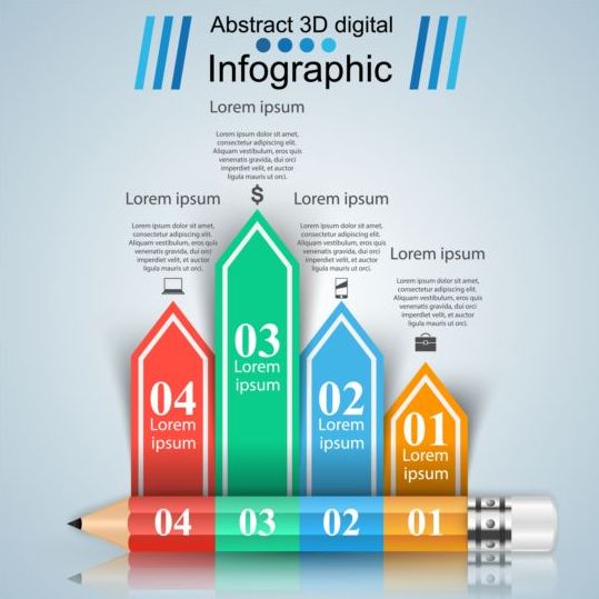 Бизнес-Инфографика креативный дизайн 4514  
