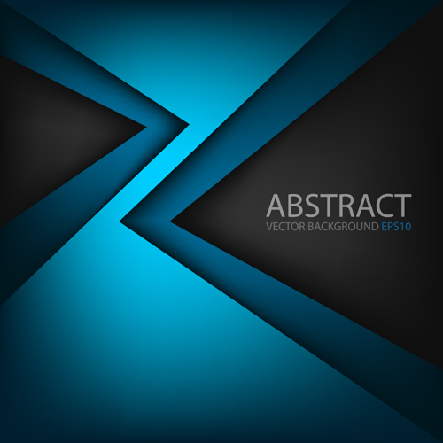 Fashion multilayer abstract art background vector 02  