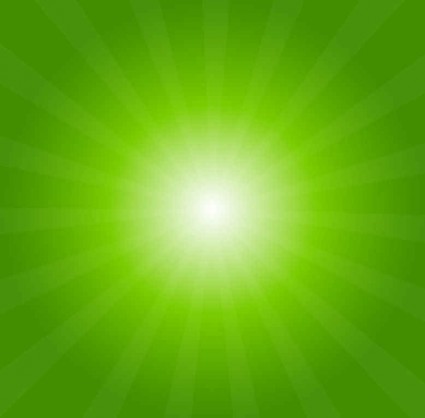 light burst abstract green background vector  