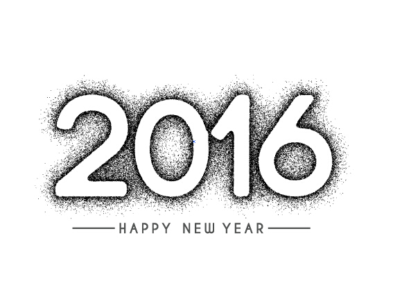 2016 new year creative background design vector 42  